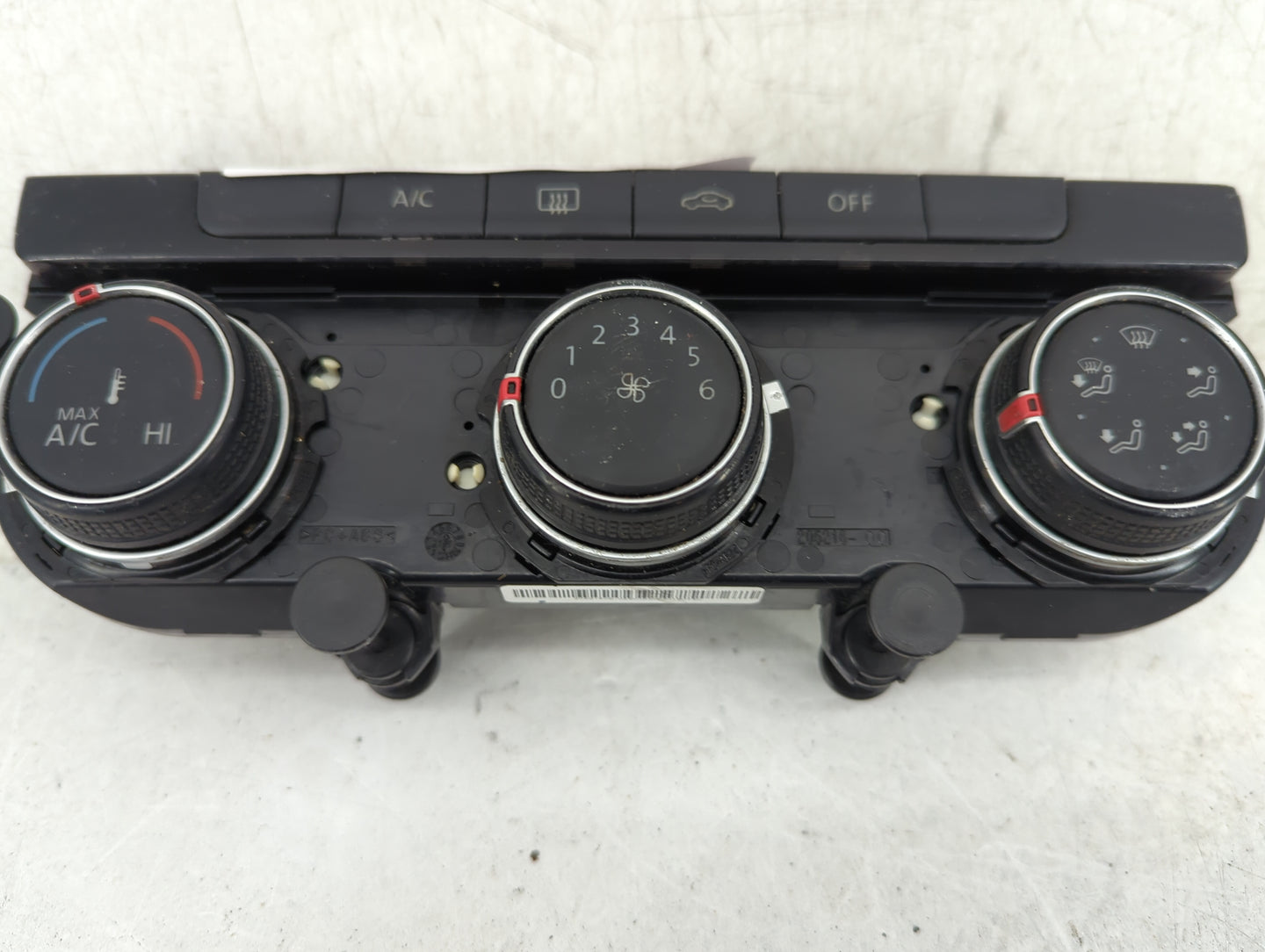 2019-2021 Volkswagen Jetta Climate Control Module Temperature AC/Heater Replacement Fits Fits 2019 2020 2021 OEM Used Auto P