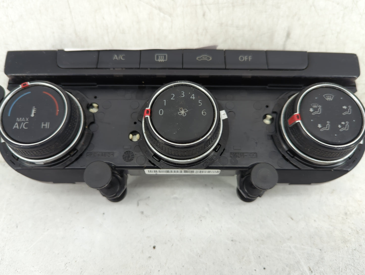 2019-2021 Volkswagen Jetta Climate Control Module Temperature AC/Heater Replacement Fits Fits 2019 2020 2021 OEM Used Auto P
