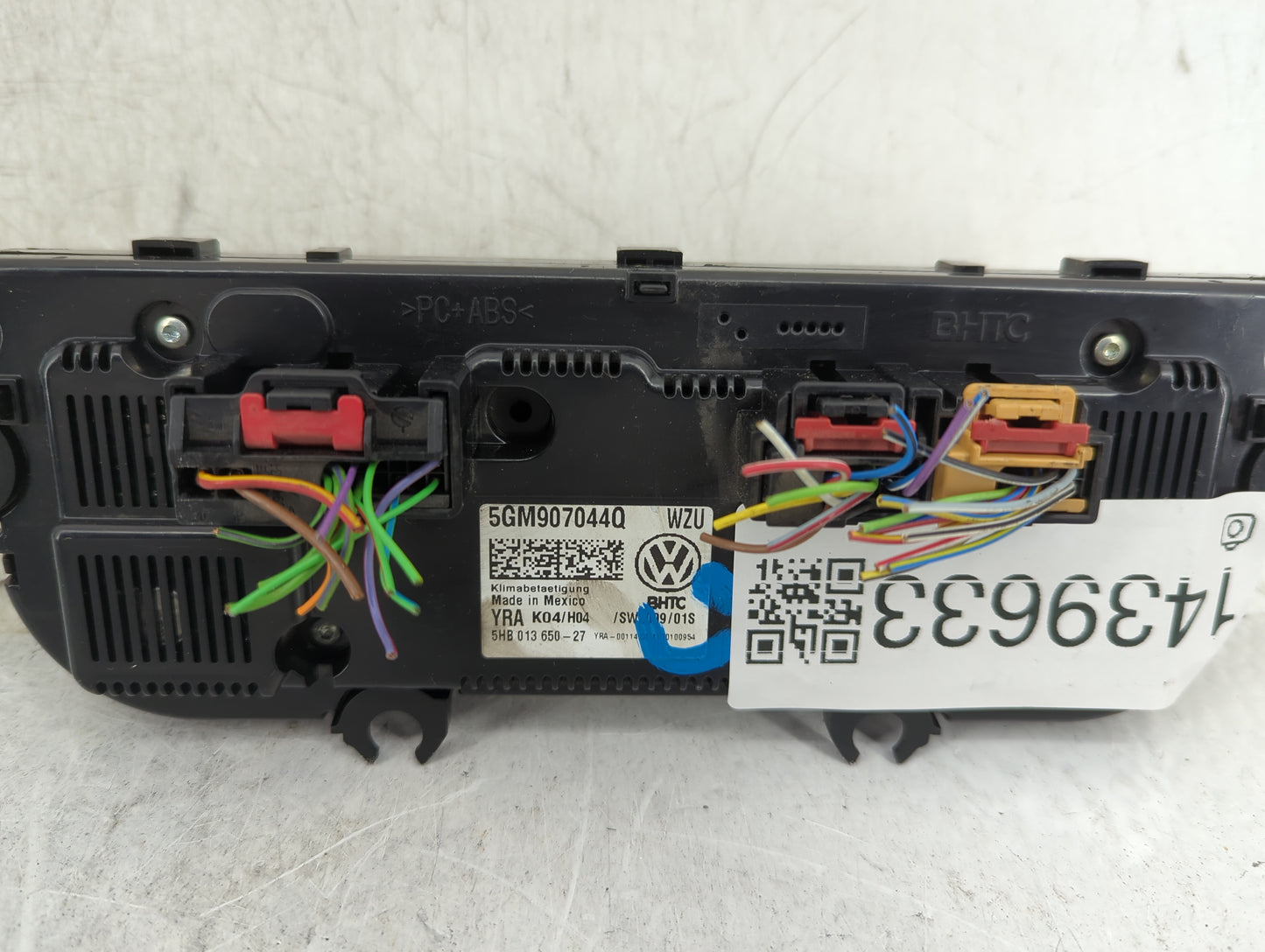 2019-2021 Volkswagen Jetta Climate Control Module Temperature AC/Heater Replacement P/N:5GM907044Q Fits Fits 2019 2020 2021 