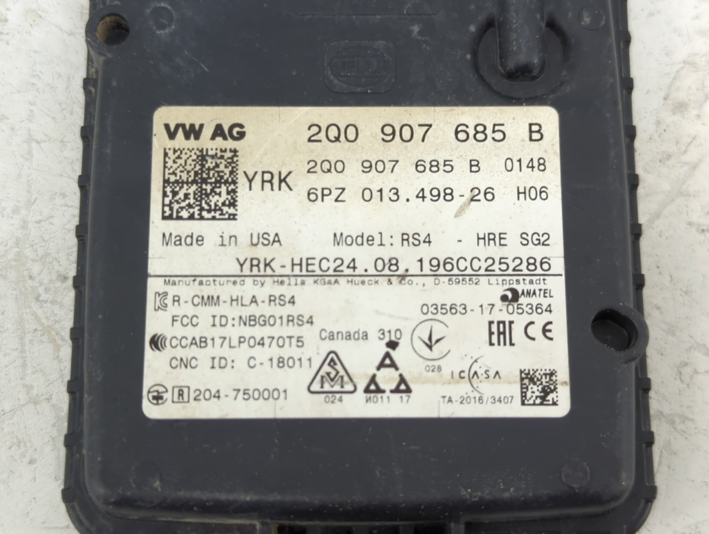 2019-2021 Volkswagen Jetta Back Up Sensor Backup Camera 1460296 - Oemusedautoparts1.com
