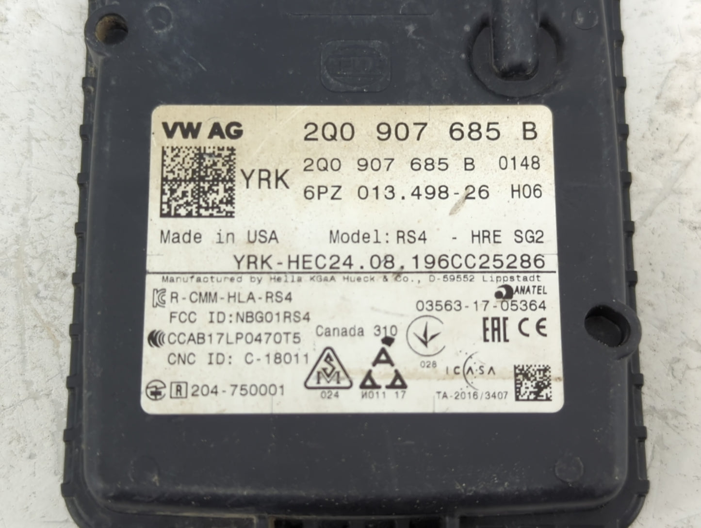 2019-2021 Volkswagen Jetta Back Up Sensor Backup Camera 1460296 - Oemusedautoparts1.com