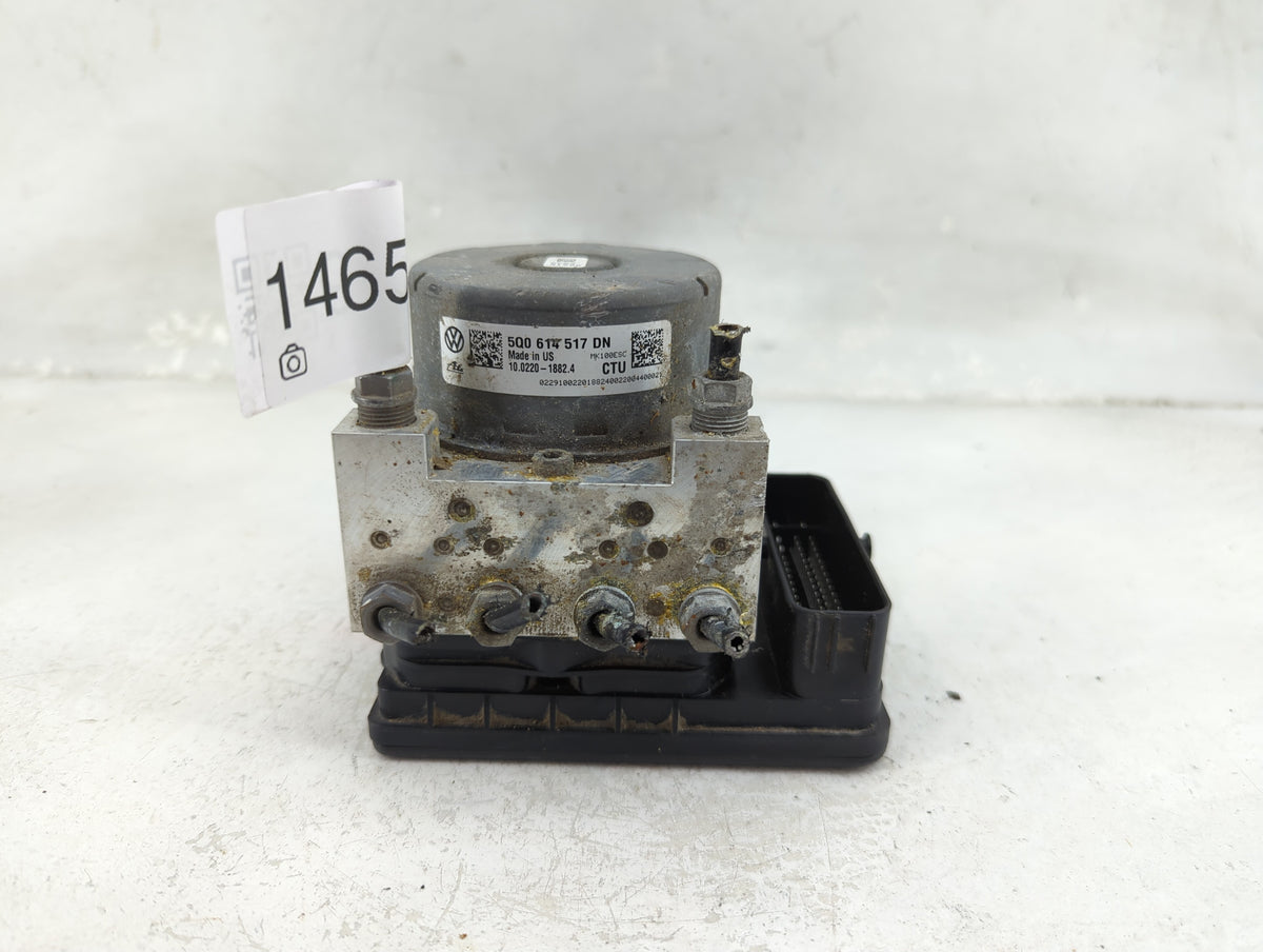 2019 Volkswagen Jetta Anti-Lock Brake ABS Pump Module Actuator OEM P/N:5Q0614517DN 10.0220-1882.4, 5Q0907379G, 10.0629-31331