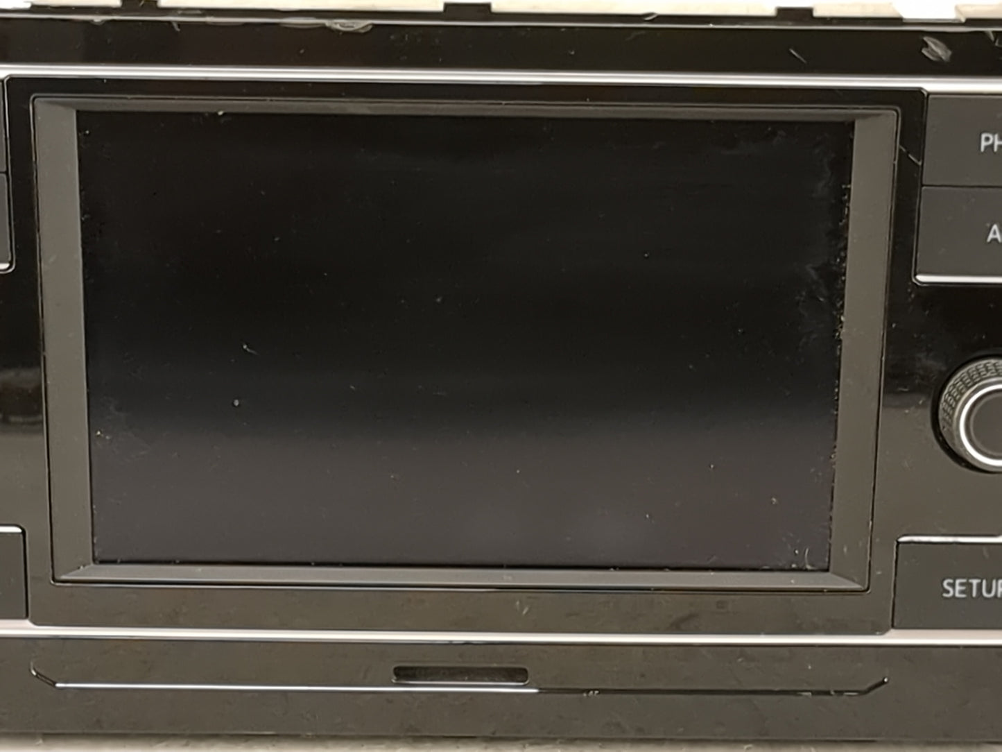 2019 Volkswagen Jetta Radio AM FM Cd Player Receiver Replacement P/N:17A035868 L77VW2, 8H2X0340 Fits OEM Used Auto Parts - O