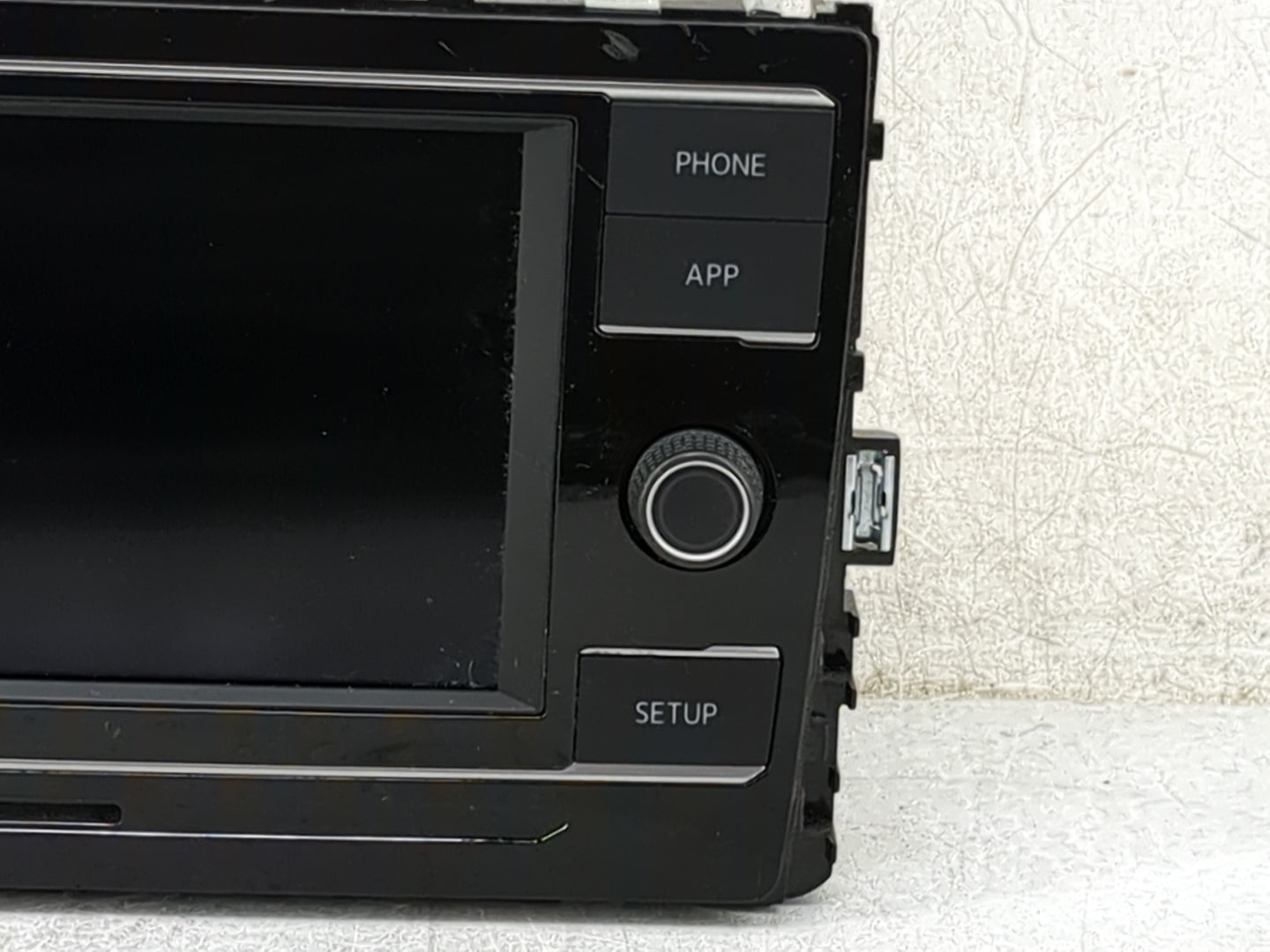 2019 Volkswagen Jetta Radio AM FM Cd Player Receiver Replacement P/N:17A035868 L77VW2, 8H2X0340 Fits OEM Used Auto Parts - O