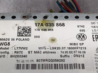 2019 Volkswagen Jetta Radio AM FM Cd Player Receiver Replacement P/N:17A035868 L77VW2, 8H2X0340 Fits OEM Used Auto Parts - O