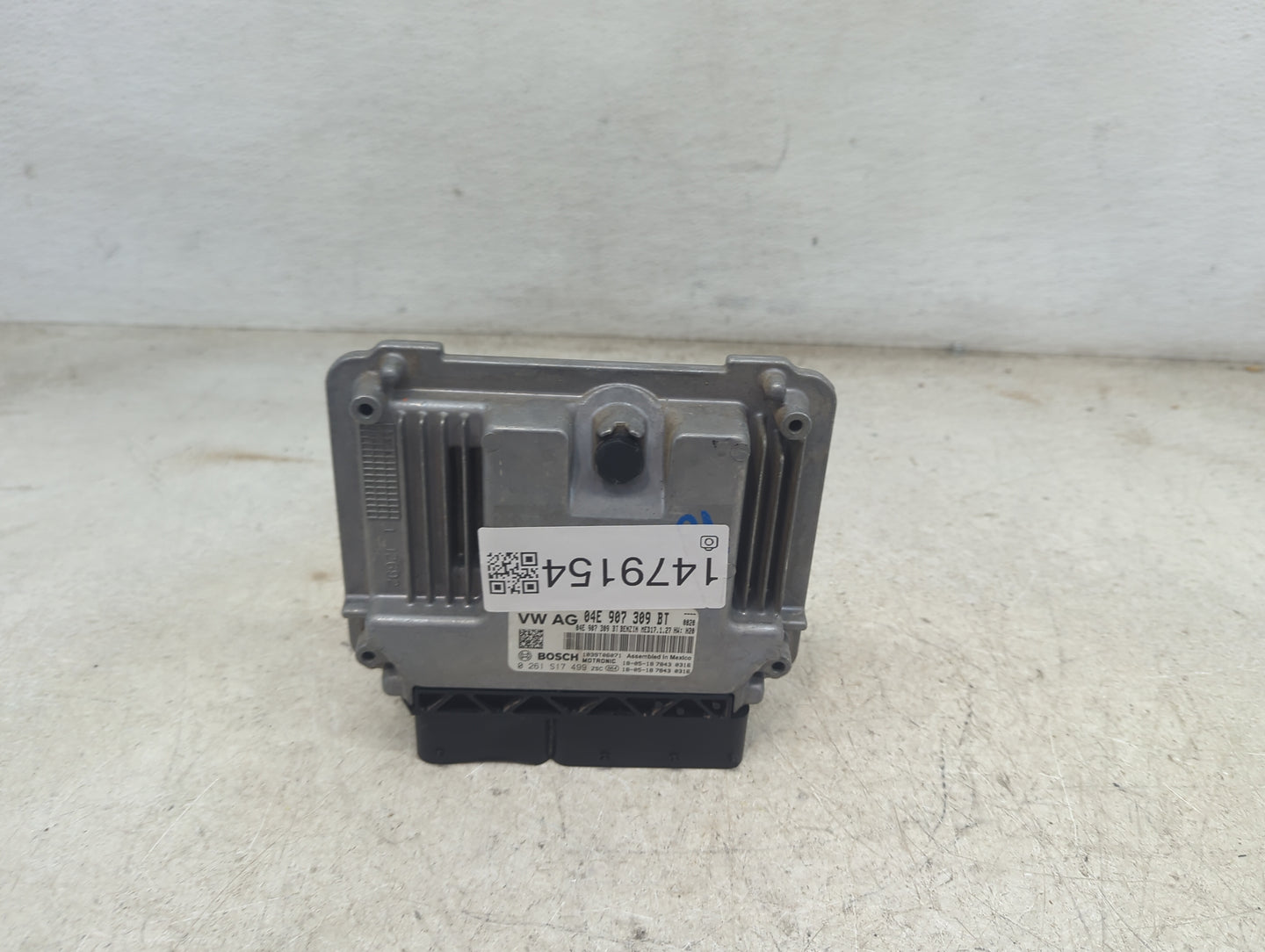 2019-2020 Volkswagen Jetta PCM Engine Control Computer ECU ECM PCU OEM P/N:04E907309BT 0261S17499 Fits Fits 2019 2020 OEM Us