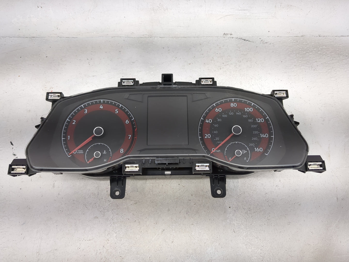 2019-2020 Volkswagen Jetta Instrument Cluster Speedometer Gauges P/N:17A920840 17A_160 Miles: Fits Fits 2019 2020 OEM Used A