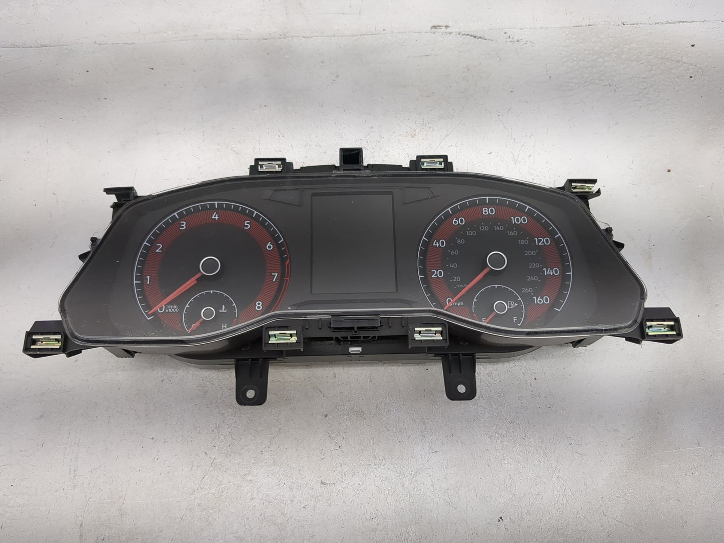 2019-2020 Volkswagen Jetta Instrument Cluster Speedometer Gauges P/N:17A920840A GEKOWFS2 Miles: Fits Fits 2019 2020 OEM Used
