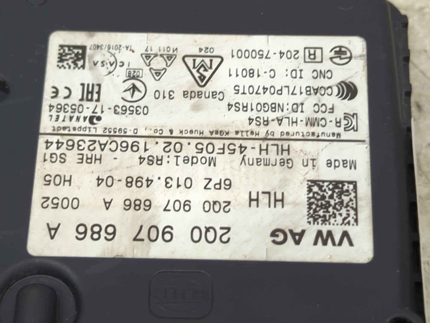 2019 Volkswagen Jetta Driver Assist Control Module - Oemusedautoparts1.com