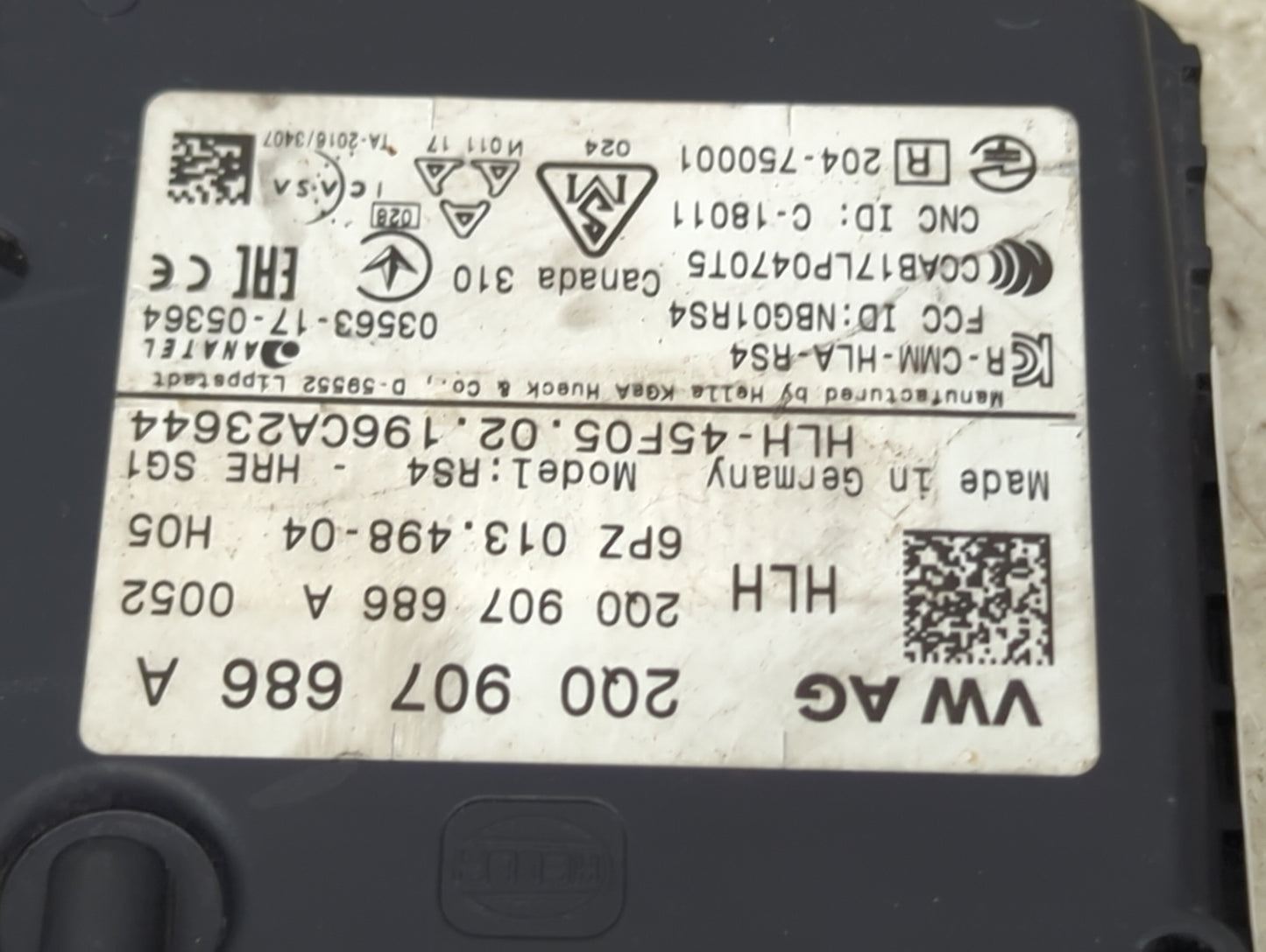 2019 Volkswagen Jetta Driver Assist Control Module - Oemusedautoparts1.com