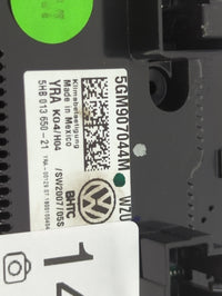 2019-2020 Volkswagen Jetta Climate Control Module Temperature AC/Heater Replacement P/N:5GM907044M 5HB013650-21 Fits OEM Use