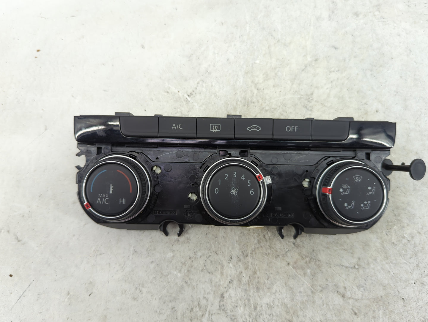 2019-2021 Volkswagen Jetta Climate Control Module Temperature AC/Heater Replacement P/N:5GM907426H 5HB01365116 Fits OEM Used