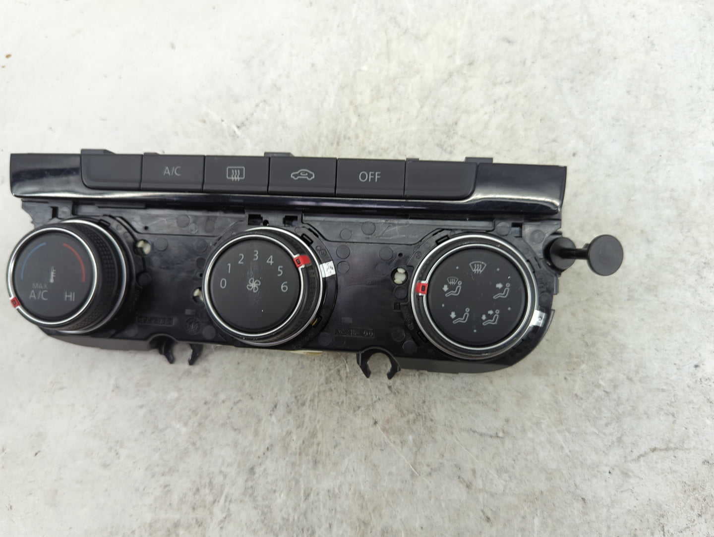 2019-2021 Volkswagen Jetta Climate Control Module Temperature AC/Heater Replacement P/N:5GM907426H 5HB01365116 Fits OEM Used