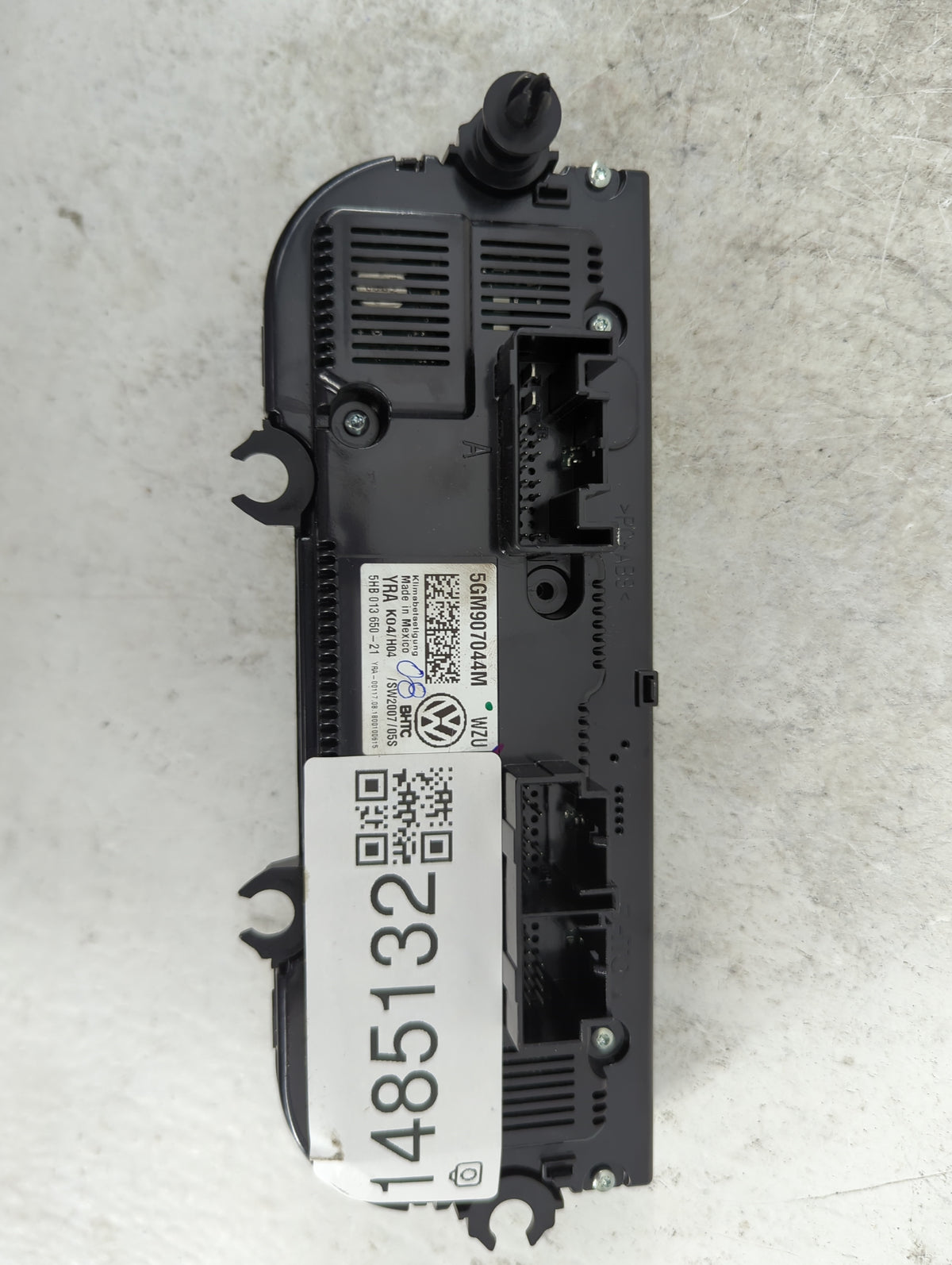 2019-2020 Volkswagen Jetta Climate Control Module Temperature AC/Heater Replacement P/N:5GM907044M 5HB01365021 Fits Fits 201