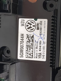 2019-2020 Volkswagen Jetta Climate Control Module Temperature AC/Heater Replacement P/N:5GM907044H 5HB01365022 Fits Fits 201