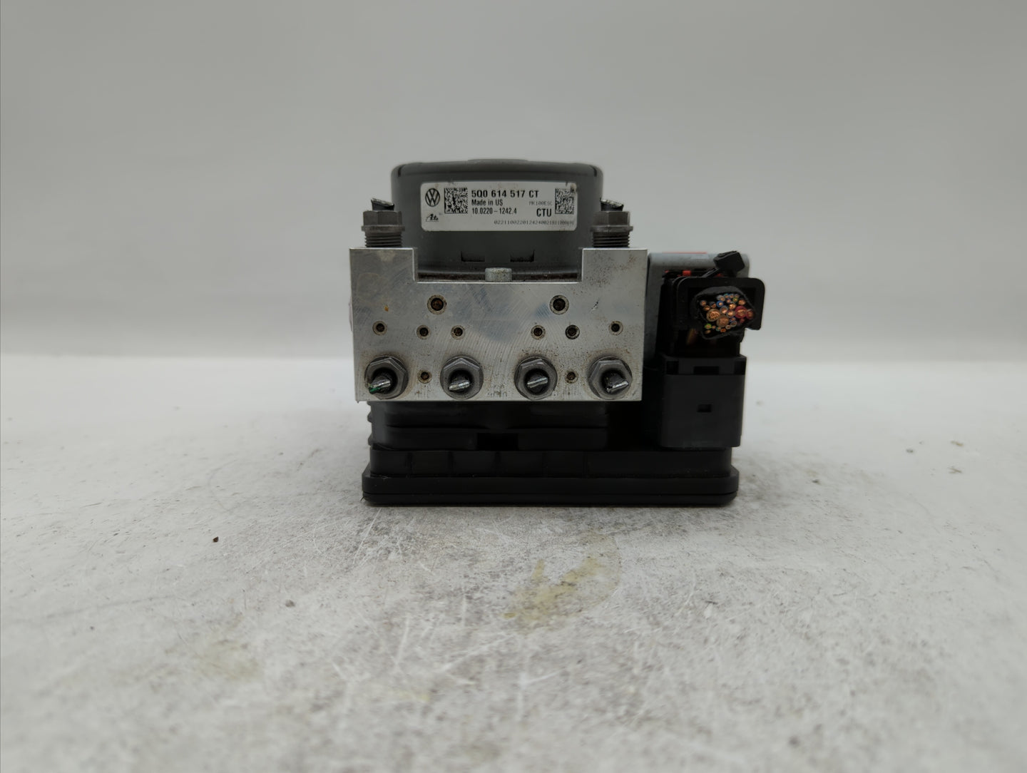 2019 Volkswagen Jetta ABS Pump Control Module Replacement P/N:5Q0 614 517 EB 5Q0 614 517 DG, 5Q0 614 517 DN, 5Q0 614 517 CT 