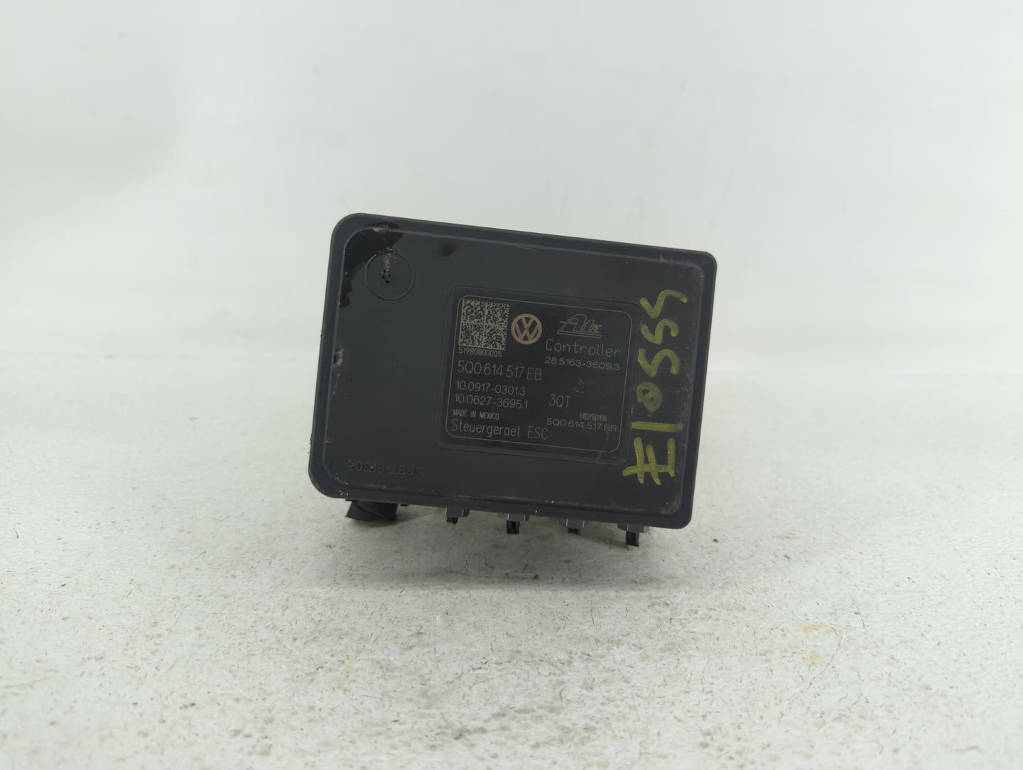 2019 Volkswagen Jetta ABS Pump Control Module Replacement P/N:5Q0 614 517 EB 5Q0 614 517 DG, 5Q0 614 517 DN, 5Q0 614 517 CT 