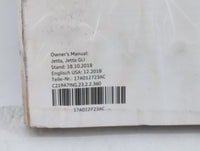 2019 Volkswagen Jetta Owners Manual Book Guide OEM Used Auto Parts - Oemusedautoparts1.com