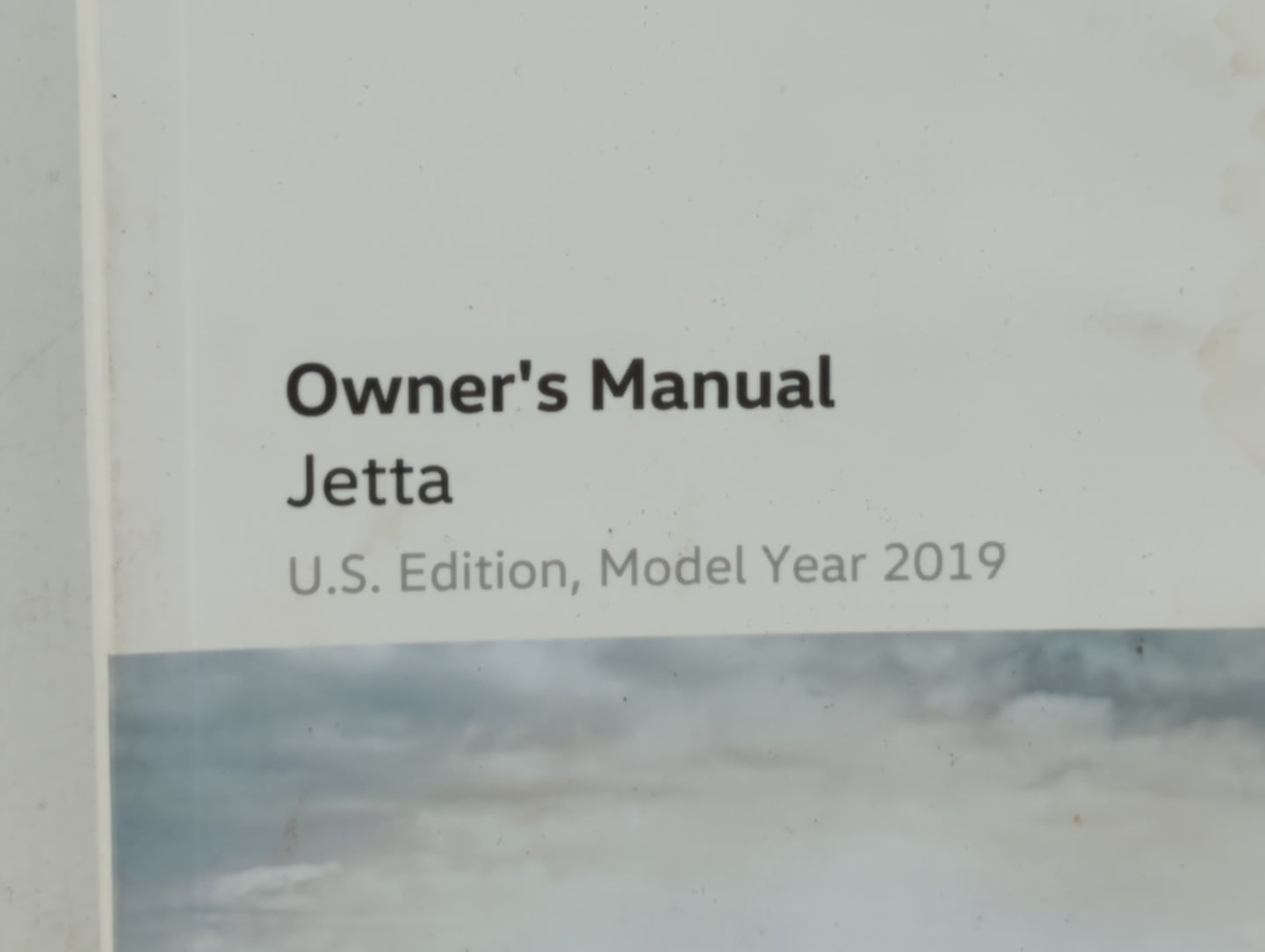 2019 Volkswagen Jetta Owners Manual Book Guide OEM Used Auto Parts - Oemusedautoparts1.com