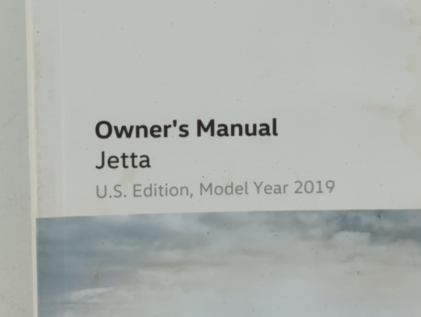 2019 Volkswagen Jetta Owners Manual Book Guide OEM Used Auto Parts - Oemusedautoparts1.com