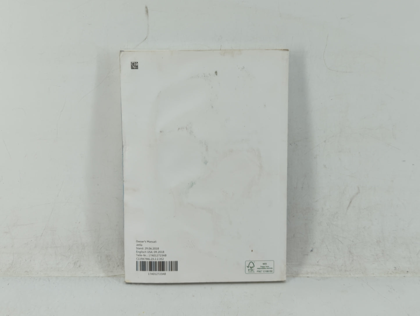 2019 Volkswagen Jetta Owners Manual Book Guide OEM Used Auto Parts - Oemusedautoparts1.com