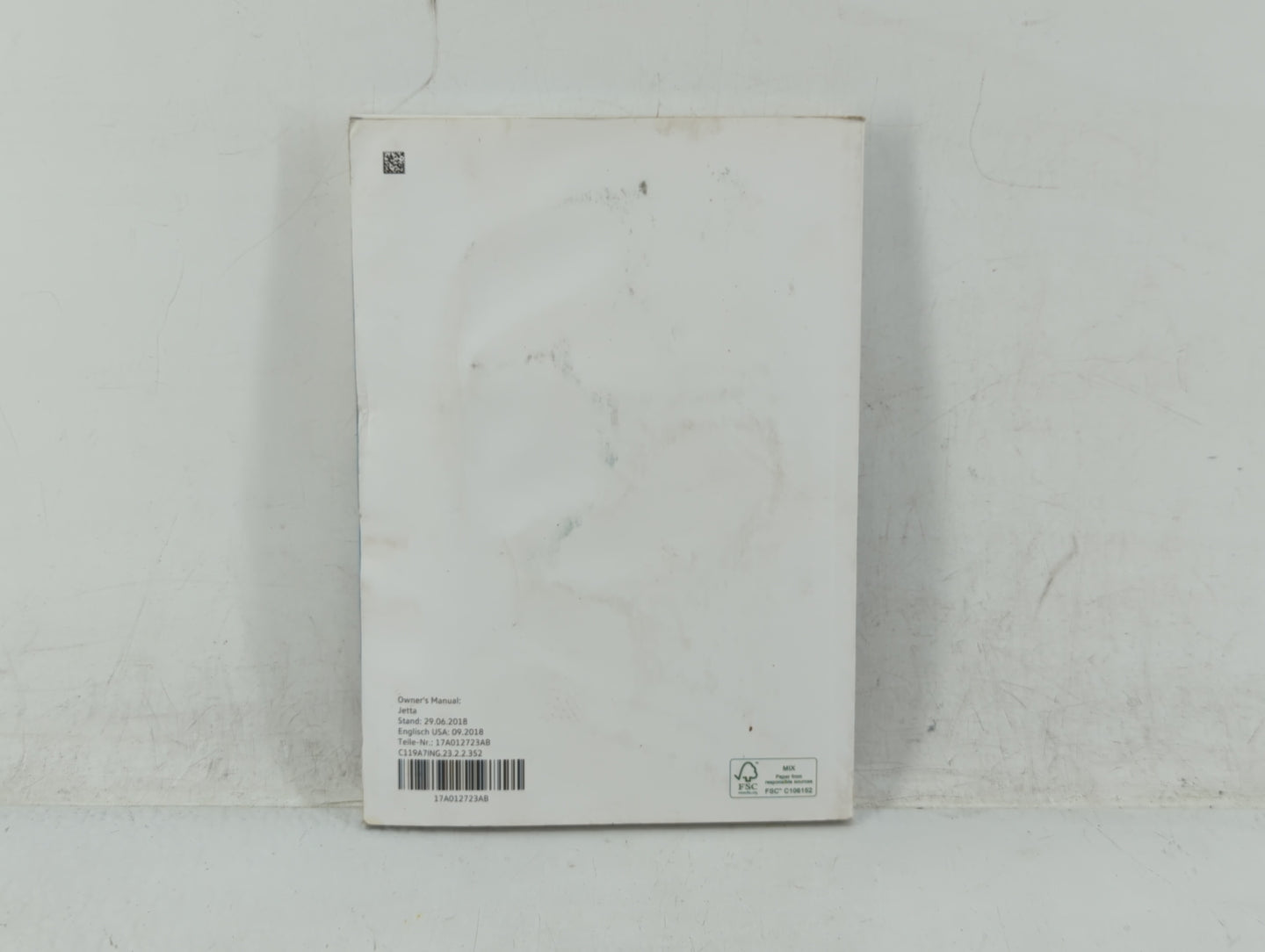 2019 Volkswagen Jetta Owners Manual Book Guide OEM Used Auto Parts - Oemusedautoparts1.com