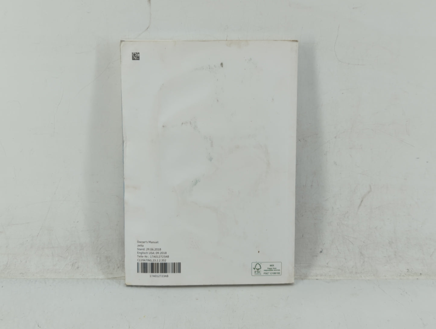 2019 Volkswagen Jetta Owners Manual Book Guide OEM Used Auto Parts - Oemusedautoparts1.com