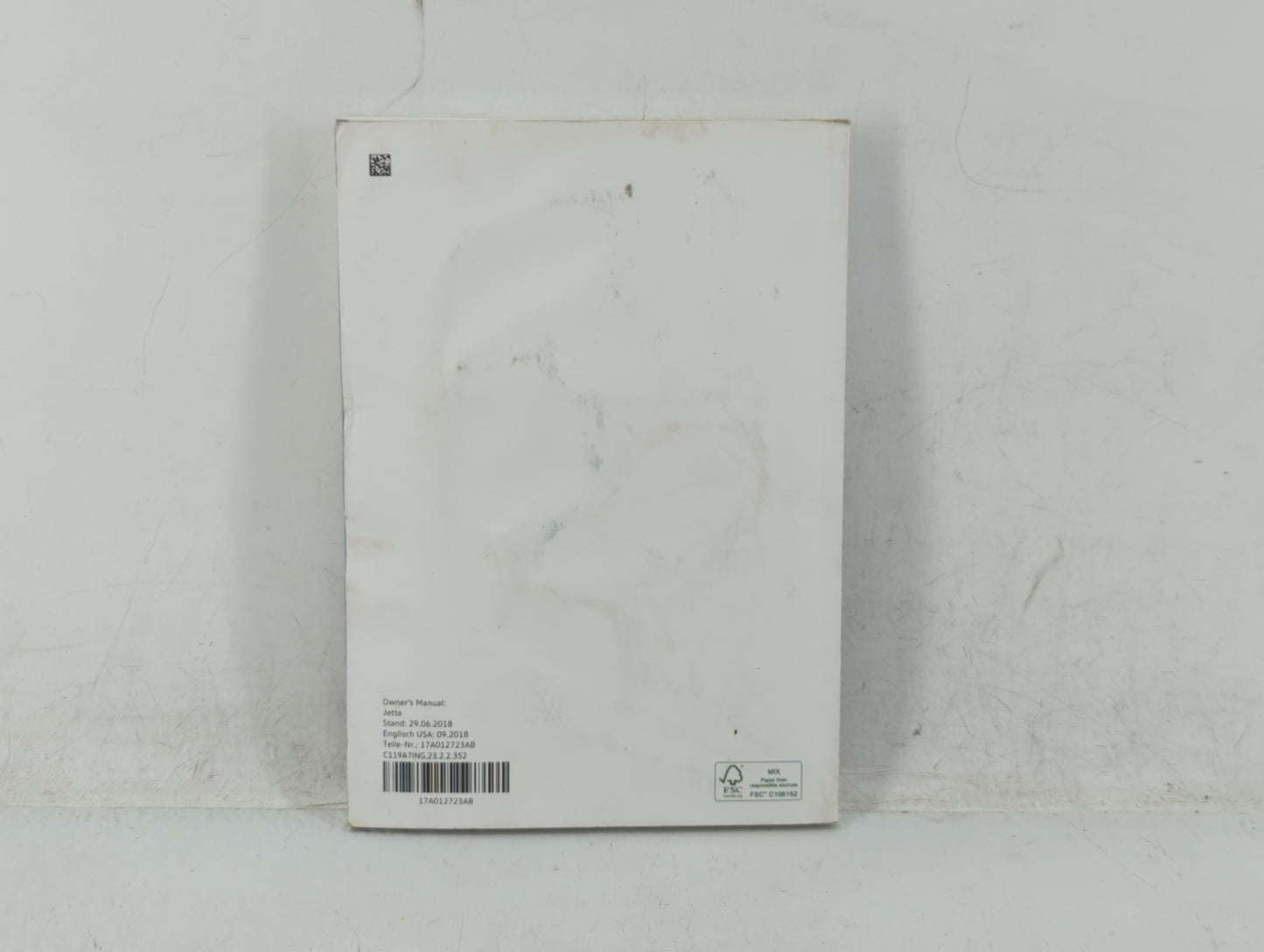 2019 Volkswagen Jetta Owners Manual Book Guide OEM Used Auto Parts - Oemusedautoparts1.com