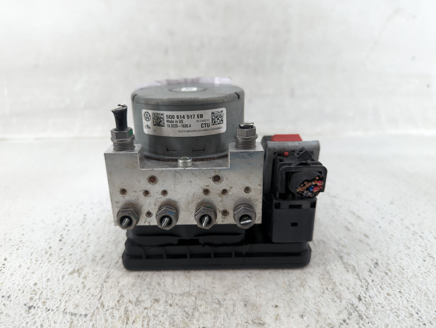 2019 Volkswagen Jetta ABS Pump Control Module Replacement P/N:5Q0 614 517 EB 5Q0 614 517 FG, 5Q0 614 517 DG, 5Q0 614 517 DN 