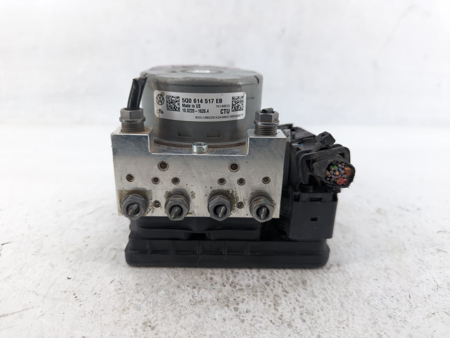 2019 Volkswagen Jetta ABS Pump Control Module Replacement P/N:5Q0 614 517 FG 5Q0 614 517 DG, 5Q0 614 517 EB, 5Q0 614 517 DN 