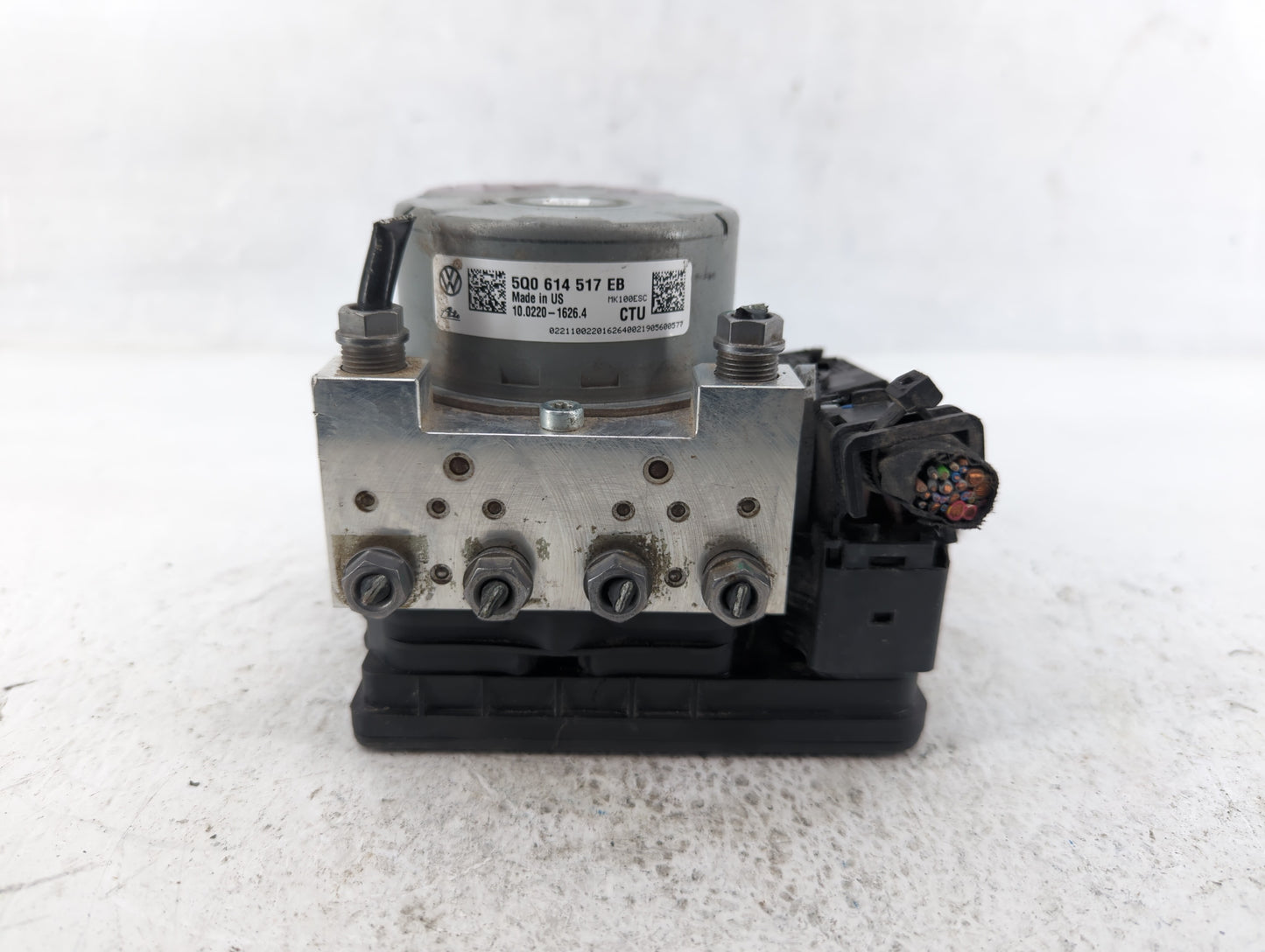 2019 Volkswagen Jetta ABS Pump Control Module Replacement P/N:5Q0 614 517 FG 5Q0 614 517 DG, 5Q0 614 517 EB, 5Q0 614 517 DN 