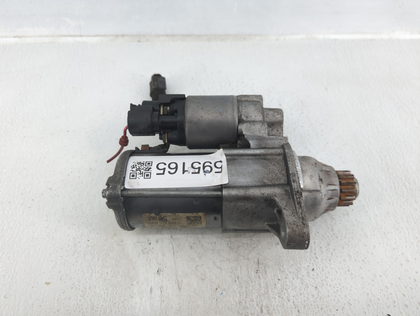 2019-2021 Volkswagen Jetta Car Starter Motor Solenoid OEM P/N:0AM 911 022 C Fits Fits 2019 2020 2021 OEM Used Auto Parts - O