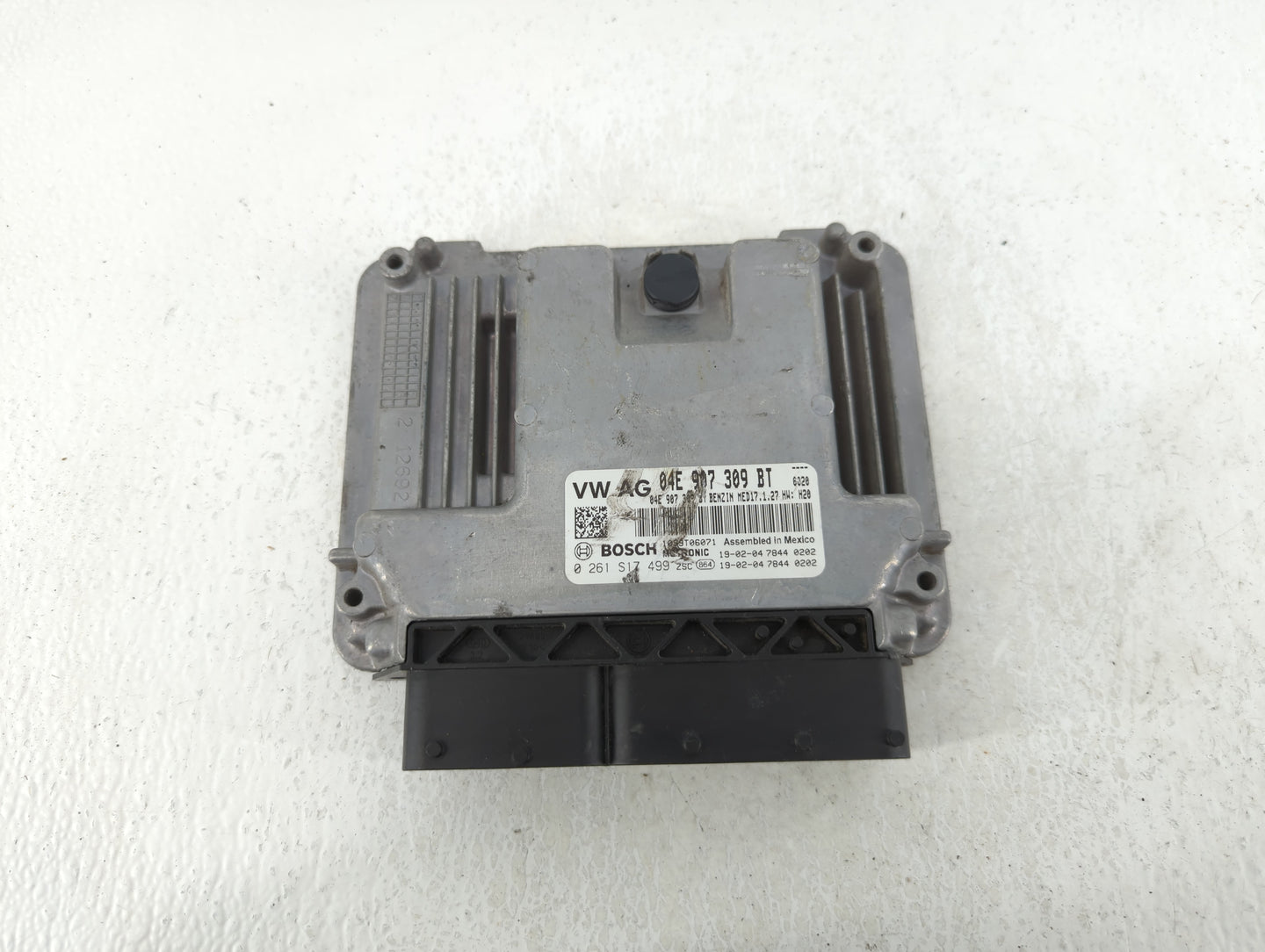 2019-2020 Volkswagen Jetta PCM Engine Control Computer ECU ECM PCU OEM P/N:0 261 S17 499 04E 907 309 BT Fits Fits 2019 2020 