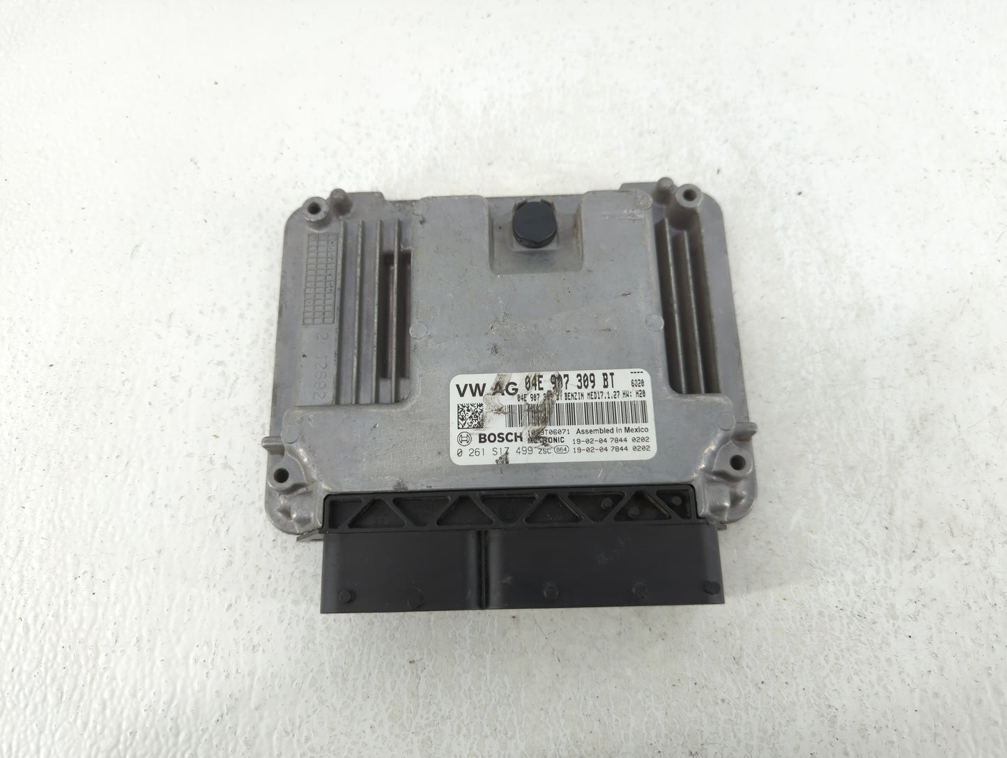 2019-2020 Volkswagen Jetta PCM Engine Control Computer ECU ECM PCU OEM P/N:0 261 S17 499 04E 907 309 BT Fits Fits 2019 2020 