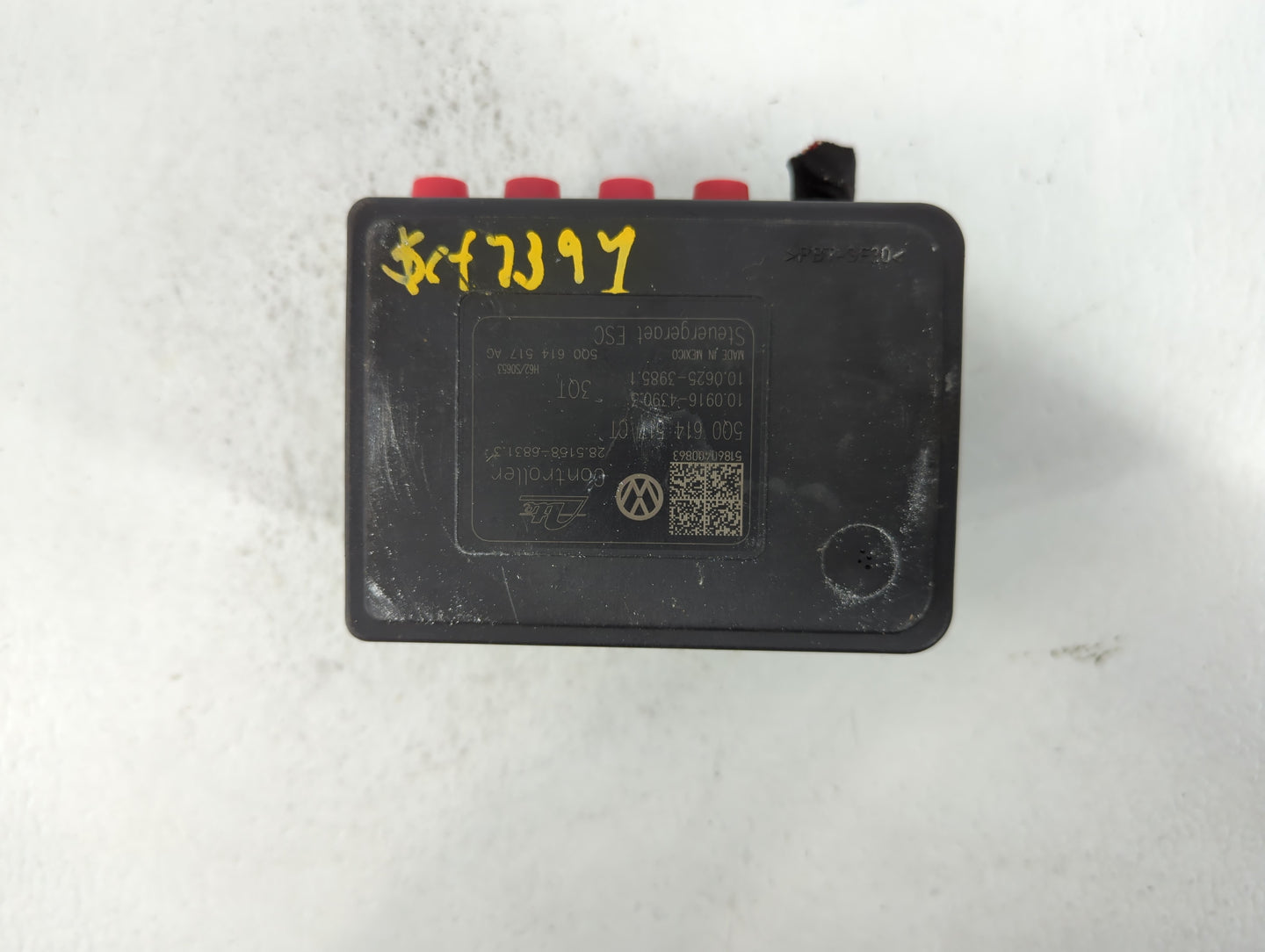 2019 Volkswagen Jetta ABS Pump Control Module Replacement P/N:5Q0 614 517 CT Fits OEM Used Auto Parts - Oemusedautoparts1.co