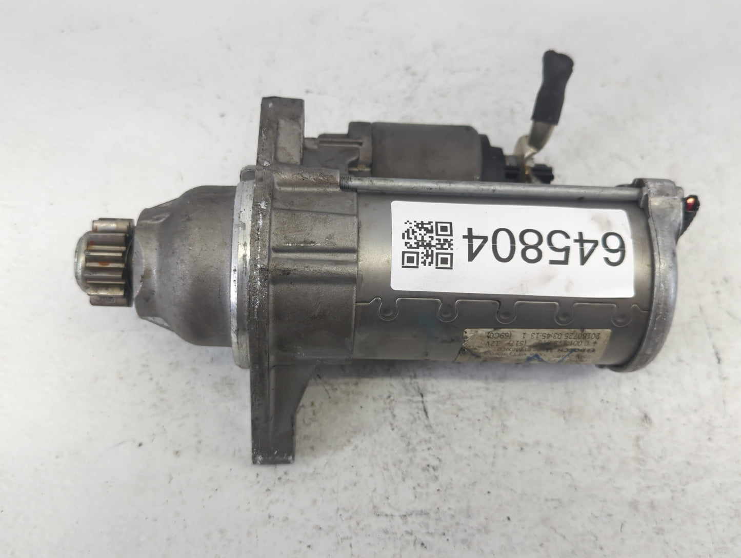 2019-2021 Volkswagen Jetta Car Starter Motor Solenoid OEM P/N:25072018 0AM 911 023 N Fits Fits 2019 2020 2021 OEM Used Auto 