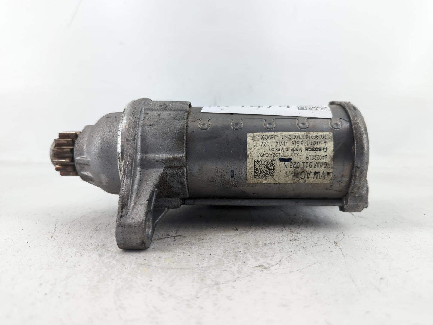 2019-2021 Volkswagen Jetta Car Starter Motor Solenoid OEM P/N:0AM 911 023 N Fits Fits 2019 2020 2021 OEM Used Auto Parts - O