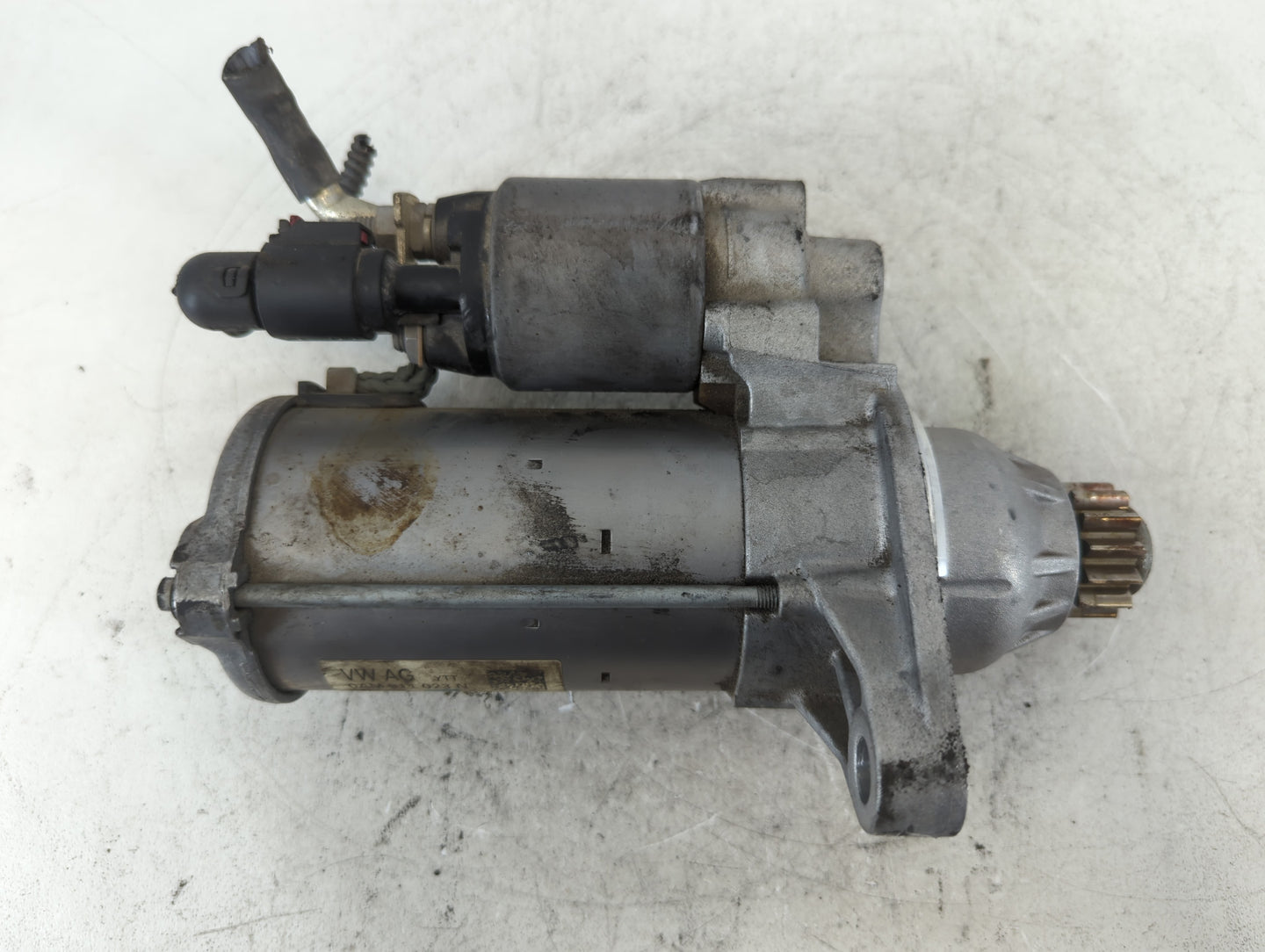 2019-2021 Volkswagen Jetta Car Starter Motor Solenoid OEM P/N:0AM 911 023 N Fits Fits 2019 2020 2021 OEM Used Auto Parts - O