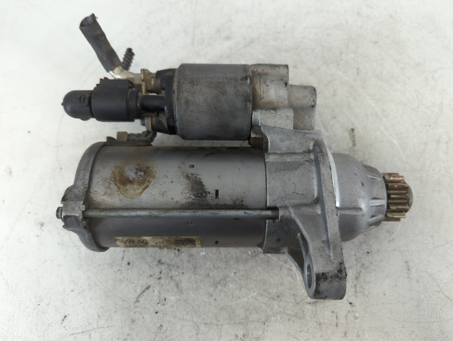 2019-2021 Volkswagen Jetta Car Starter Motor Solenoid OEM P/N:0AM 911 023 N Fits Fits 2019 2020 2021 OEM Used Auto Parts - O