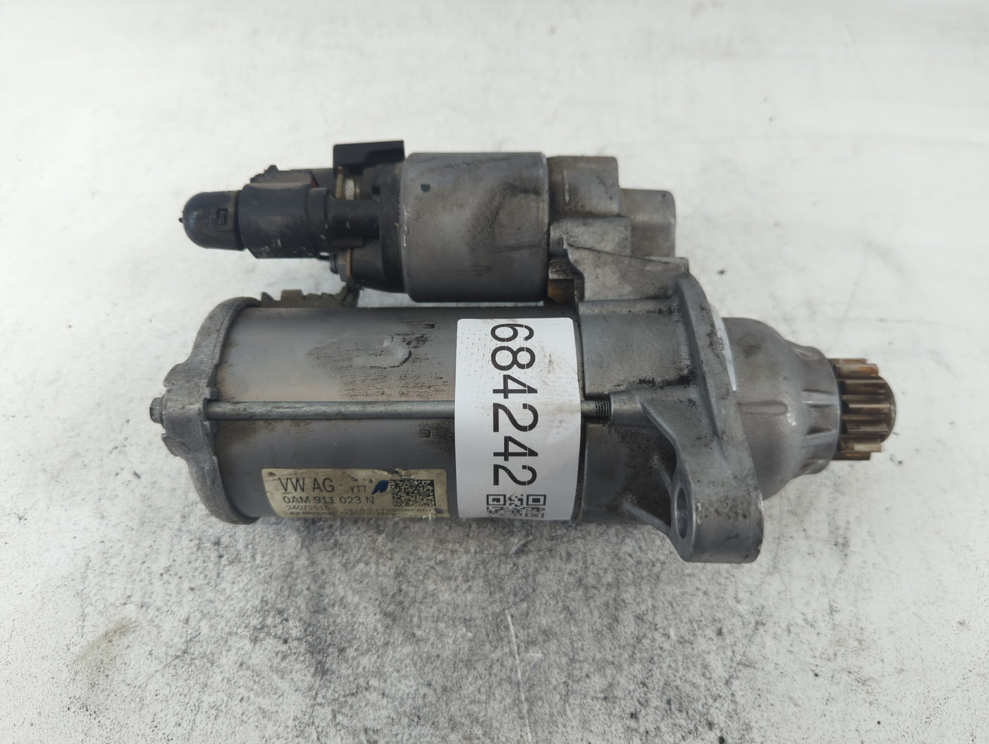 2019-2021 Volkswagen Jetta Car Starter Motor Solenoid OEM P/N:0AM 911 023 N Fits Fits 2019 2020 2021 OEM Used Auto Parts - O
