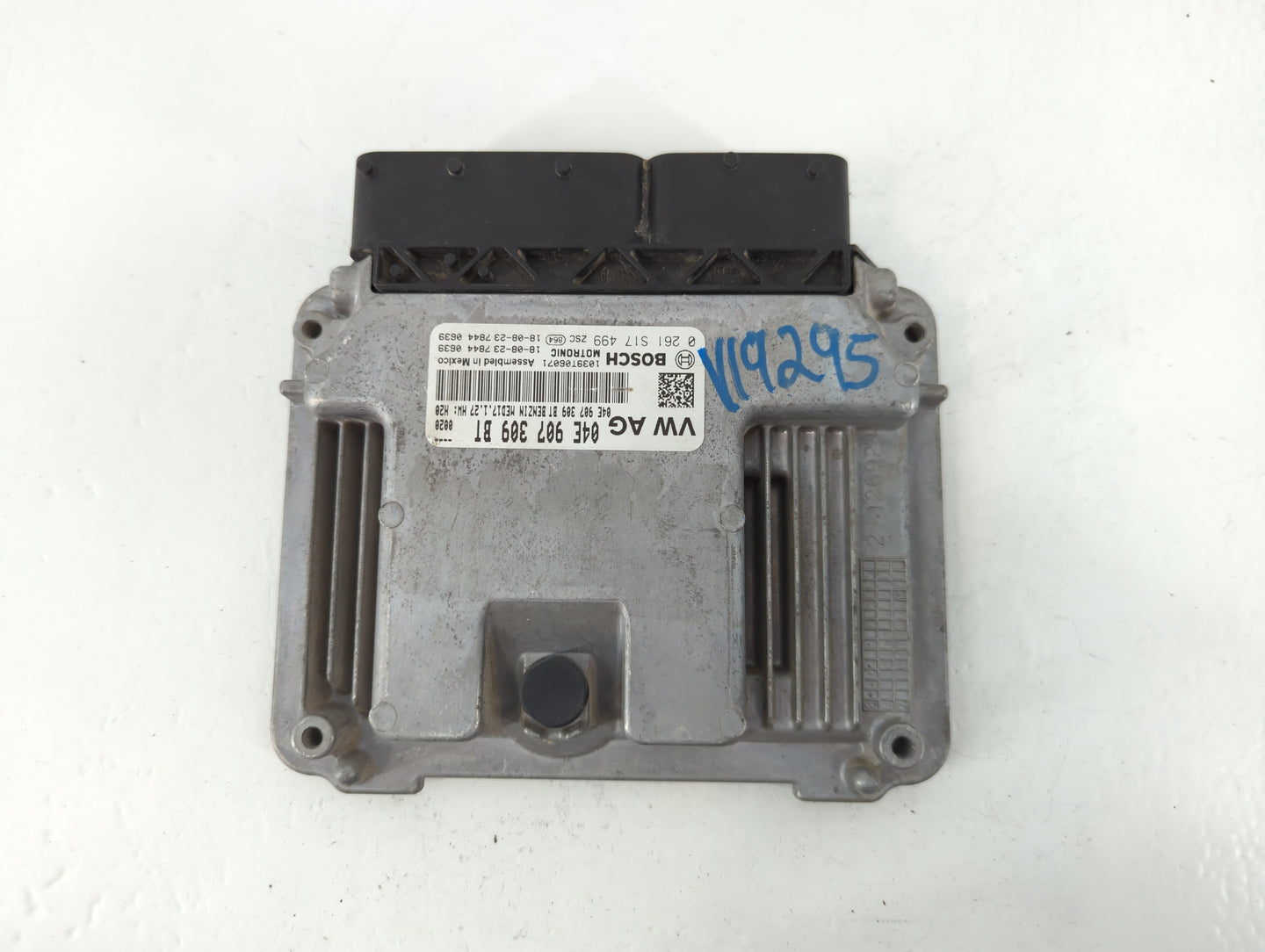 2019-2020 Volkswagen Jetta PCM Engine Control Computer ECU ECM PCU OEM P/N:0 261 S17 499 04E 907 309 BT Fits Fits 2019 2020 