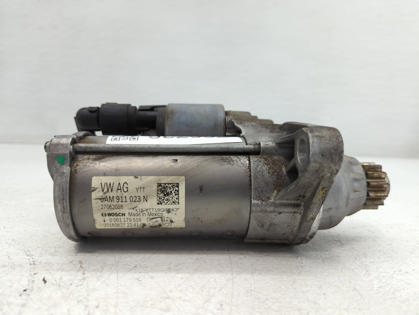 2019-2021 Volkswagen Jetta Car Starter Motor Solenoid OEM P/N:27082018 0AM 911 023 N Fits Fits 2019 2020 2021 OEM Used Auto 