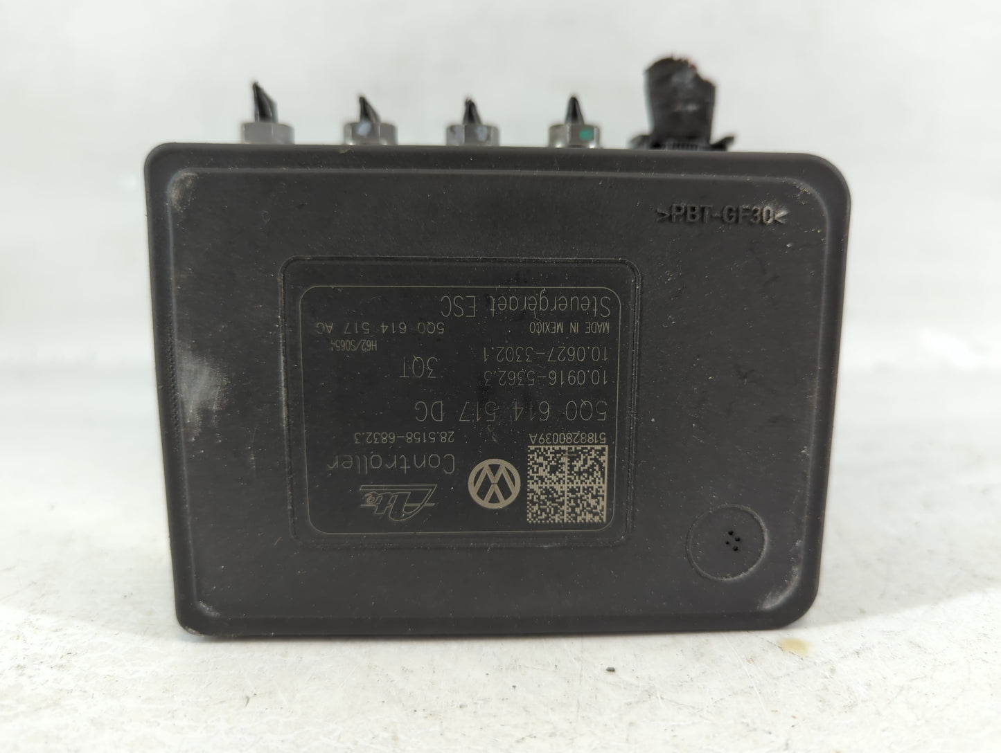 2019 Volkswagen Jetta ABS Pump Control Module Replacement P/N:5Q0 614 517 DG Fits OEM Used Auto Parts - Oemusedautoparts1.co