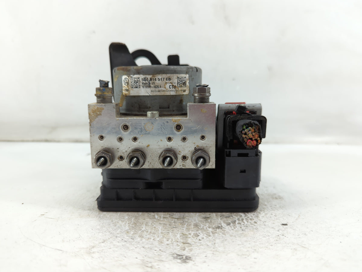 2019 Volkswagen Jetta Anti-Lock Brake ABS Pump Module Actuator OEM P/N:5Q0 614 517 EB Fits OEM Used Auto Parts - Oemusedauto