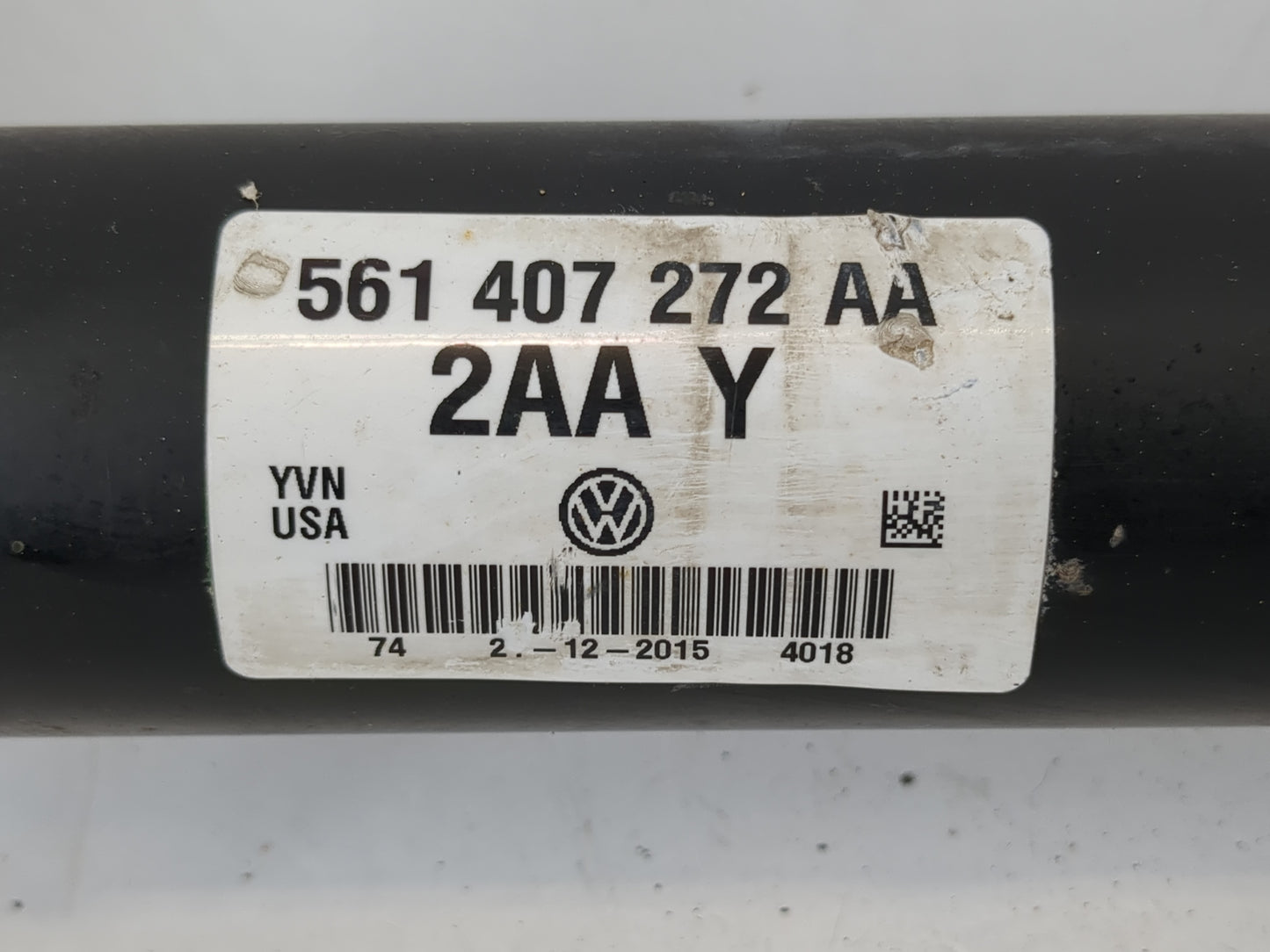 2014-2020 Volkswagen Passat Axle Shaft Front Driver Cv C/v - Oemusedautoparts1.com