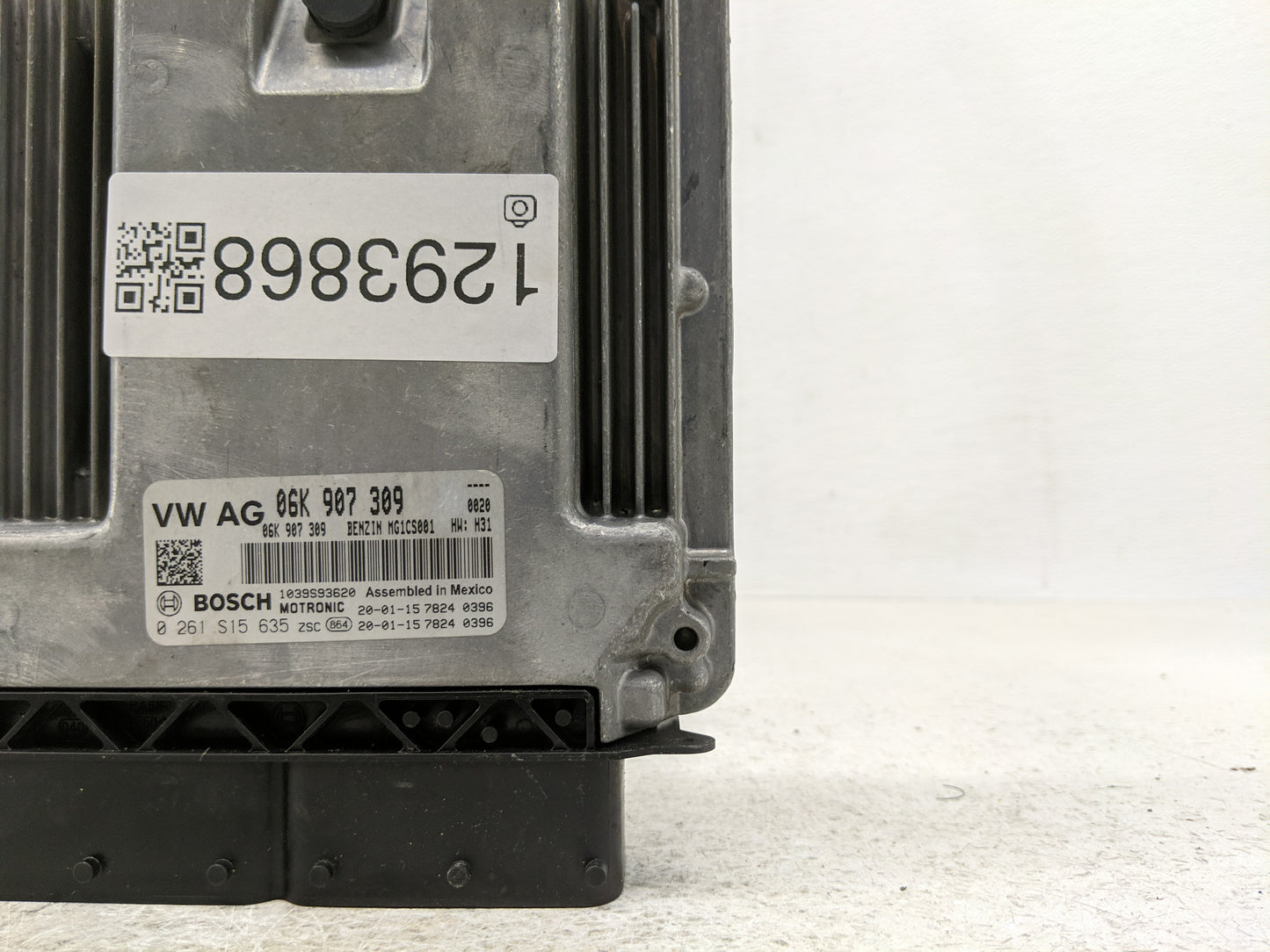 2019-2020 Volkswagen Passat PCM Engine Control Computer ECU ECM PCU OEM P/N:06K 907 309 Fits Fits 2019 2020 OEM Used Auto Pa