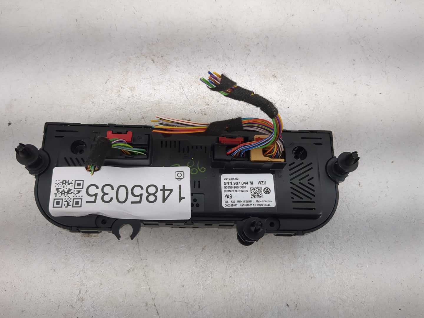 2018-2020 Volkswagen Tiguan Climate Control Module Temperature AC/Heater Replacement P/N:5NN.907.044.M 5NN907044M Fits OEM U