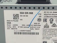 2018-2020 Volkswagen Tiguan Radio AM FM Cd Player Receiver Replacement P/N:5G6035868 L62VW2 Fits Fits 2018 2019 2020 OEM Use