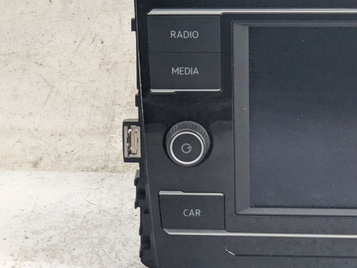 2018-2020 Volkswagen Tiguan Radio AM FM Cd Player Receiver Replacement P/N:5G6035868 L62VW2 Fits Fits 2018 2019 2020 OEM Use