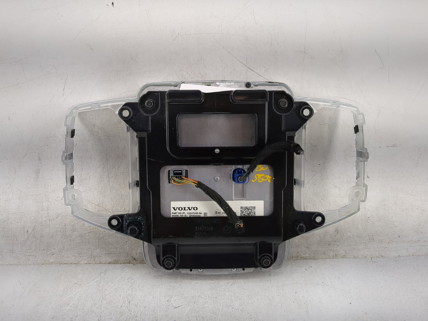 2019-2019 Volvo Xc90 Information Display Screen - Oemusedautoparts1.com